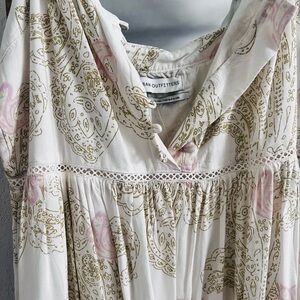 Urban outfitters Ivory print dress